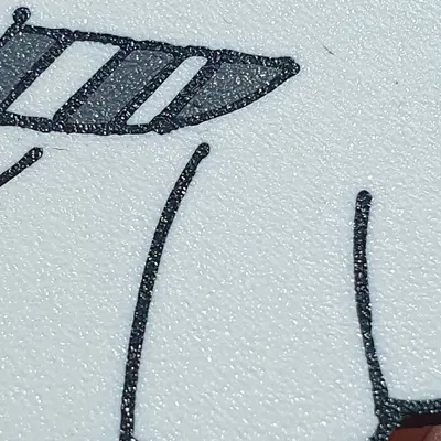 Móc khóa ma với dao sắc bén