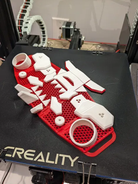 Mặt nạ Cyber Oni FFP2 in sẵn độc đáo - Image 3