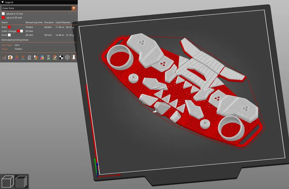 Mặt nạ Cyber Oni FFP2 in sẵn độc đáo - Image 4
