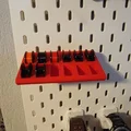 Giá đỡ cuộn filament nhỏ cho tường IKEA Skådis - Thumbnail 1