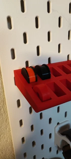 Giá đỡ cuộn filament nhỏ cho tường IKEA Skådis - Image 4