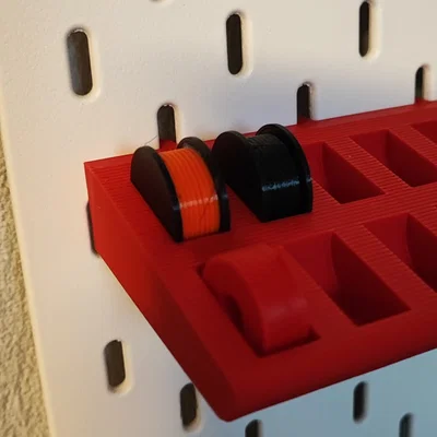 Giá đỡ cuộn filament nhỏ cho tường IKEA Skådis