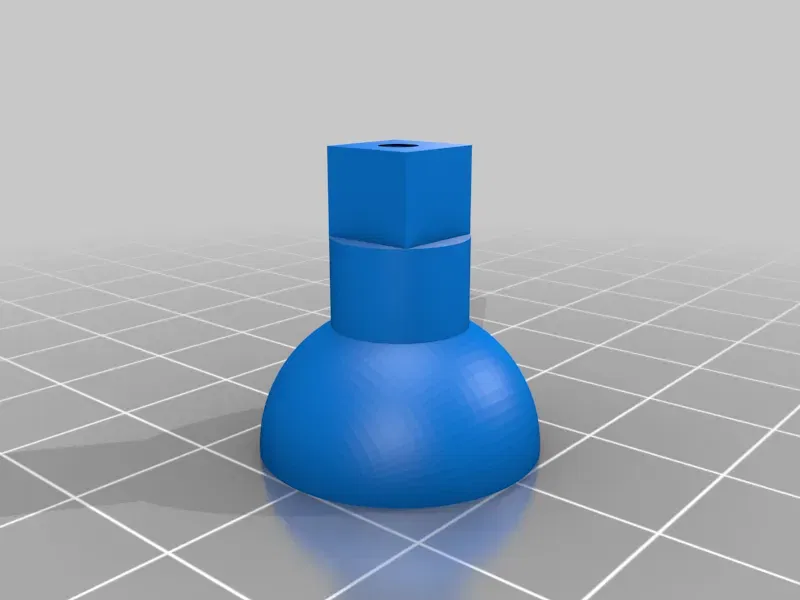 Quả bóng in 3D chia thành 2 phần cho máy in 3Deddy TFT24 V1.1 - Image 1