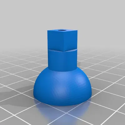 Quả bóng in 3D chia thành 2 phần cho máy in 3Deddy TFT24 V1.1