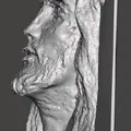 Khuôn mặt Chúa Giê-su với đế được quét 3D hoàn chỉnh - Thumbnail 2