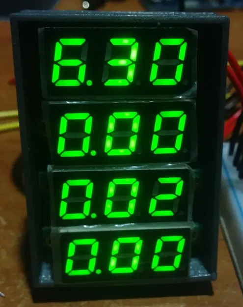 Giá đỡ LCD micro 4 khe với nắp bảo vệ - Image 4