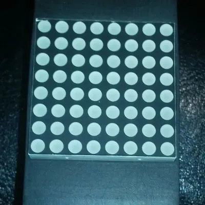 Mô-đun hiển thị 8x8 nghiêng 6 độ cho mô phỏng xe