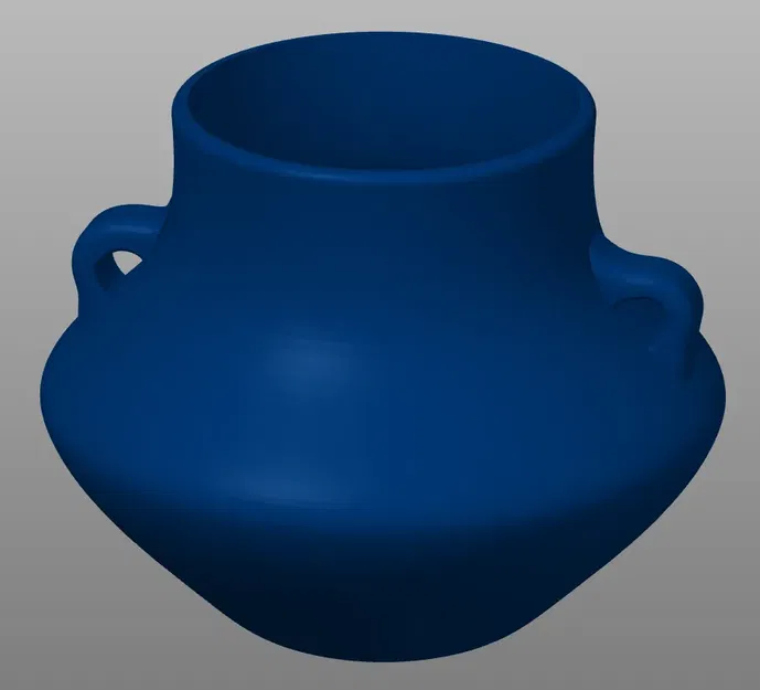 Bản sao của bình gốm tiền sử thời kỳ đồ đồng - Image 1