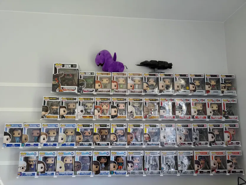 Giá treo Funko Pop đơn giản cho tường - Image 1