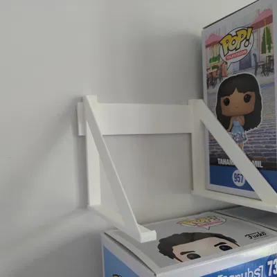 Giá treo Funko Pop đơn giản cho tường