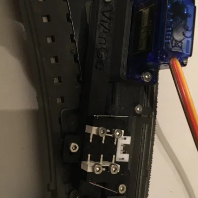 Giá đỡ servo cho công tắc C-rail Marklin với phản hồi vị trí