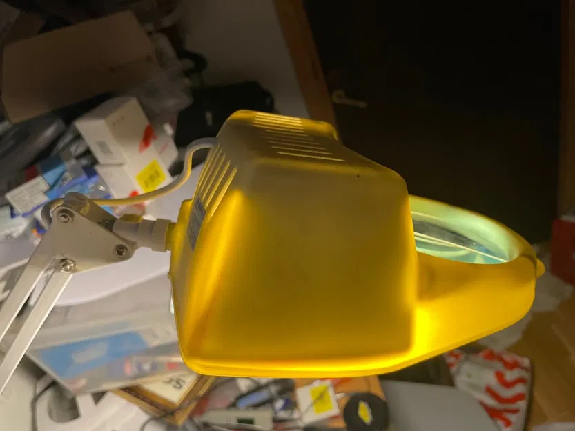 Gá lắp đèn phóng đại bằng nhựa cho giá đỡ kim loại - Image 2