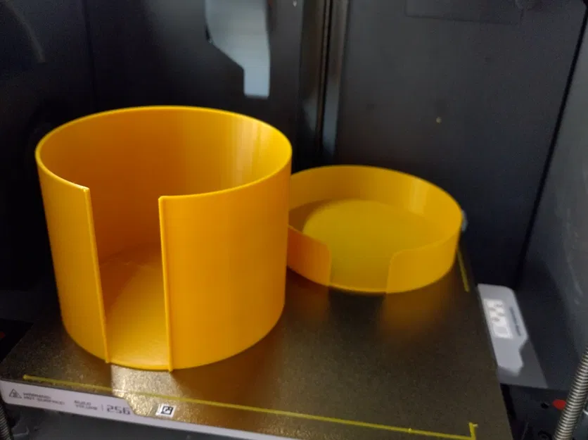 Hộp lưu trữ đĩa chà nhám với nắp tròn - Image 2