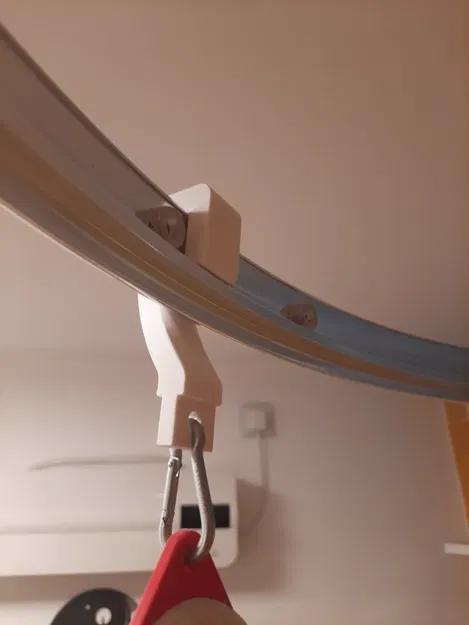 Móc treo góc phòng tắm cho tay cầm bằng carabiner - Image 3