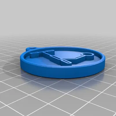 Móc khóa hình xe scooter điện độc đáo