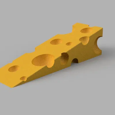 Cái chặn cửa hình phô mai giữ cửa không mở