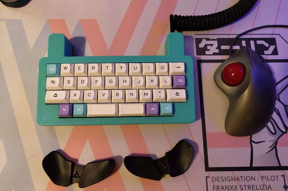 Vỏ bàn phím Bnuuy cho PCB QAZ dễ in và dễ lắp ráp - Image 2