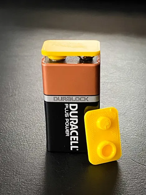 Nắp che an toàn cho pin 9V PP3 - Image 1