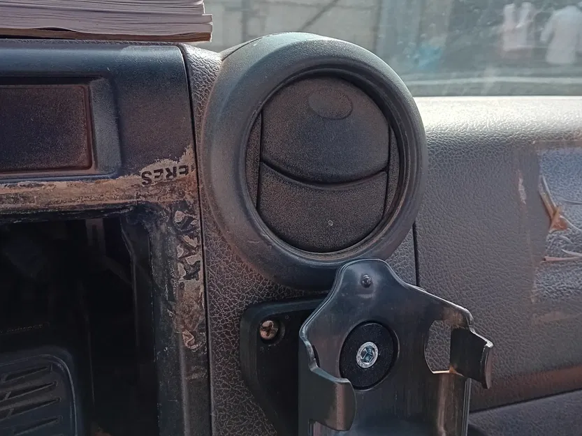 Giá đỡ tay cầm radio HF cho ô tô trên bảng điều khiển - Image 1