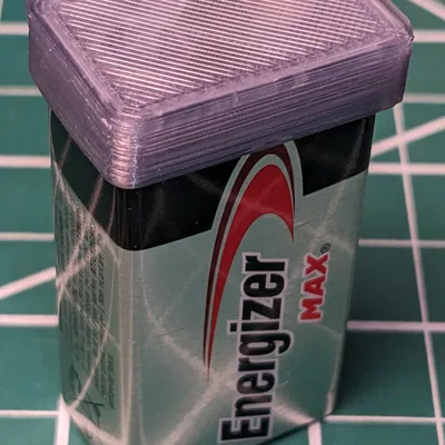 Nắp pin 9V với lớp bảo vệ chống bụi