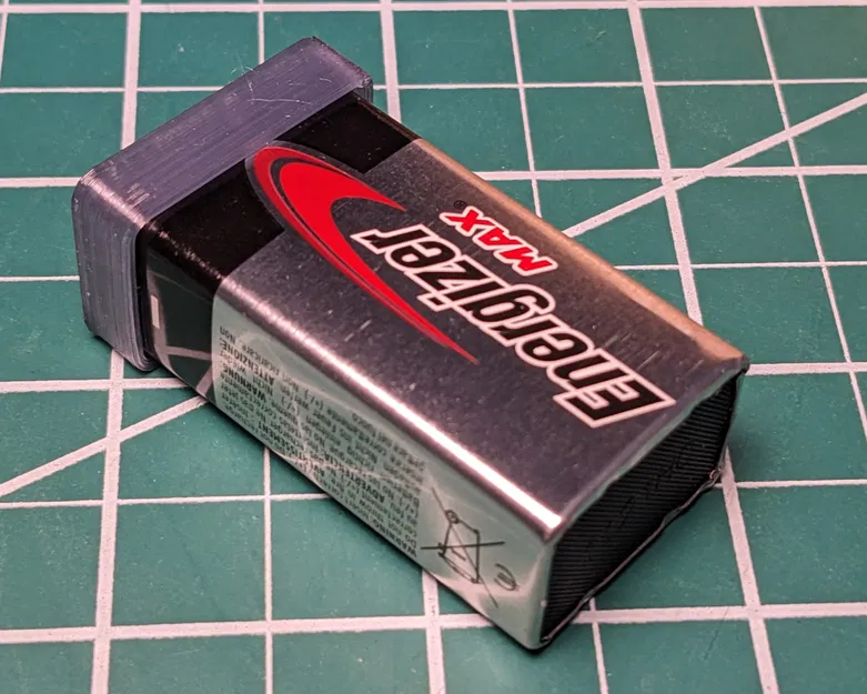 Nắp pin 9V với lớp bảo vệ chống bụi - Image 3