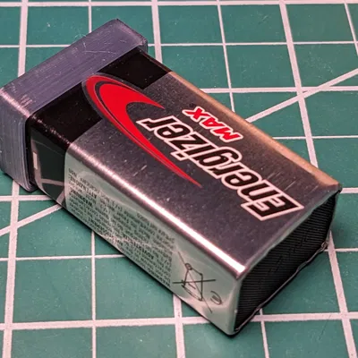 Nắp pin 9V với lớp bảo vệ chống bụi