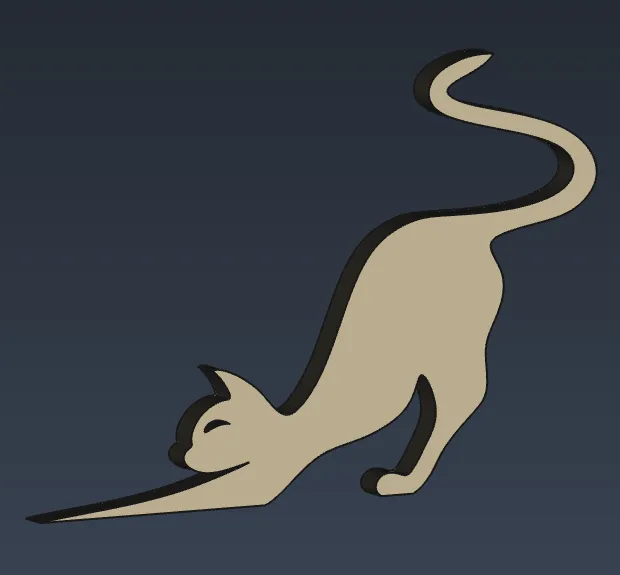 Giá đỡ cửa hình mèo dễ thương - Image 1