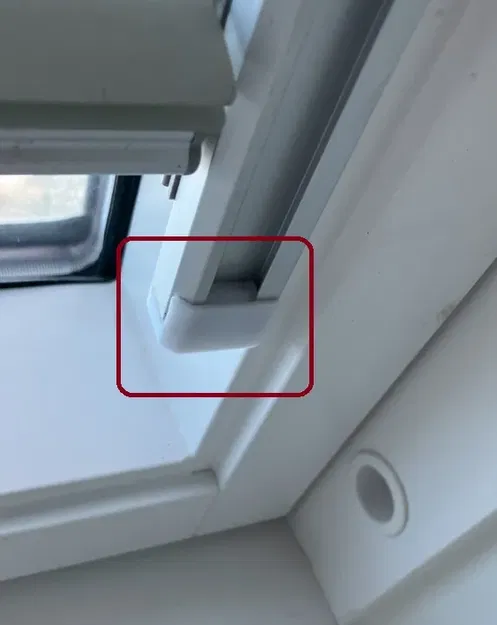 Nắp kết thúc cho rèm Velux GGL và các loại khác bằng nhôm - Image 1