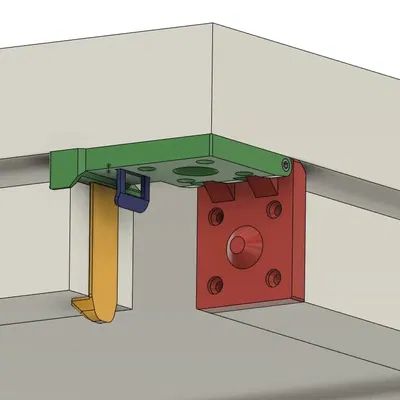 Chân gấp bàn IKEA LACK