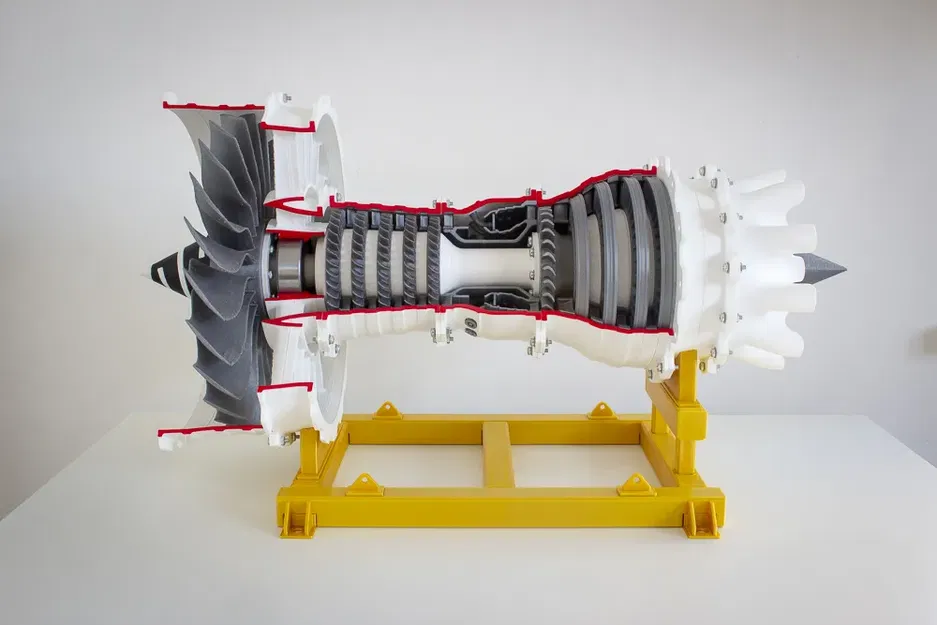 Giá đỡ mô hình động cơ phản lực của Catiav5ftw - Image 3