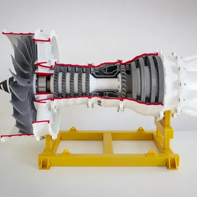 Giá đỡ mô hình động cơ phản lực của Catiav5ftw