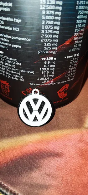 Móc khóa biểu tượng Volkswagen độc đáo - Image 1