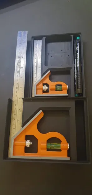 Giá đỡ đo góc Bahco 45° và 90° cho Gridfinity - Image 1