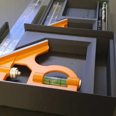 Giá đỡ đo góc Bahco 45° và 90° cho Gridfinity