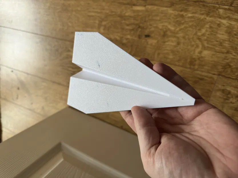 Chặn cửa hình máy bay giấy dễ in không cần hỗ trợ - Image 3