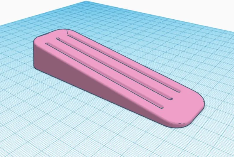 Cái chặn cửa đơn giản in từ PLA, PETG hoặc TPU - Image 1