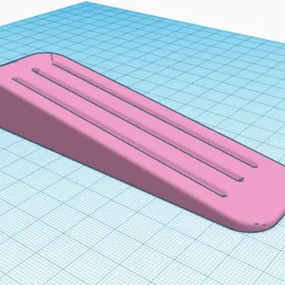 Cái chặn cửa đơn giản in từ PLA, PETG hoặc TPU