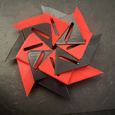 Sao ném origami đa năng hình bát giác