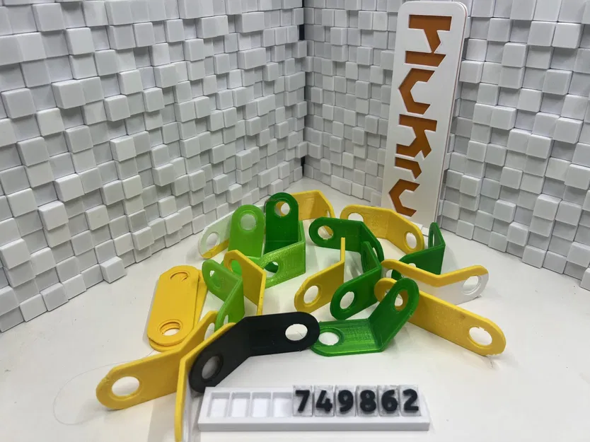 Móc Góc Giữ Bìa Carton Tương Thích Với Makedo - Image 1