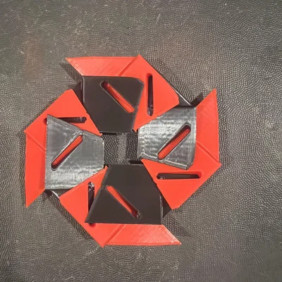 Sao ném origami đa năng hình bát giác