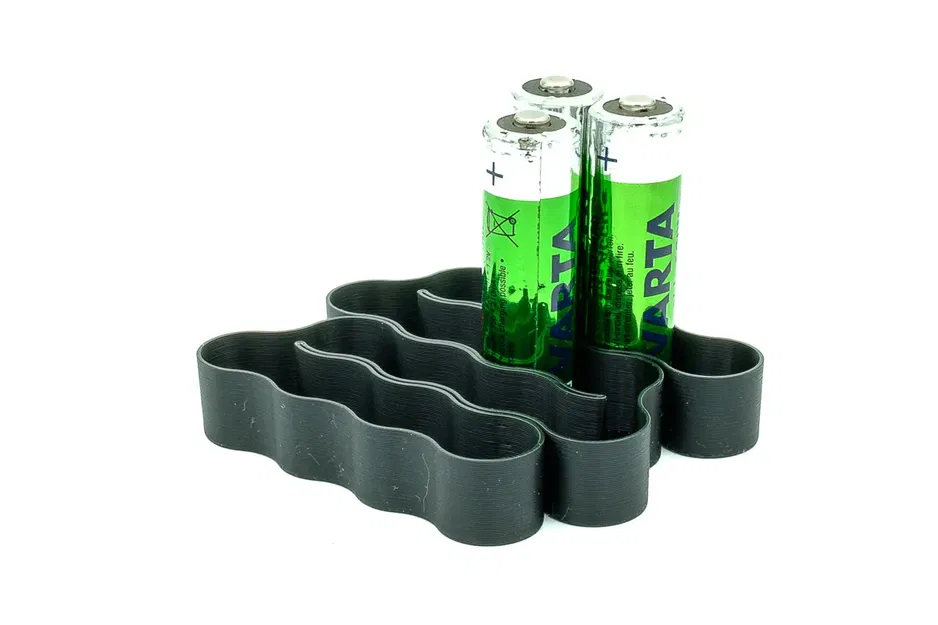 Giá đỡ pin cho pin AA và AAA in chế độ bình hoa - Image 1