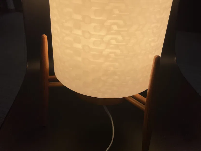 Thay thế chao đèn bàn cũ đường kính 20 cm - Image 6