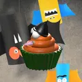 Bánh cupcake bí ngô Halloween ma quái - Thumbnail 2