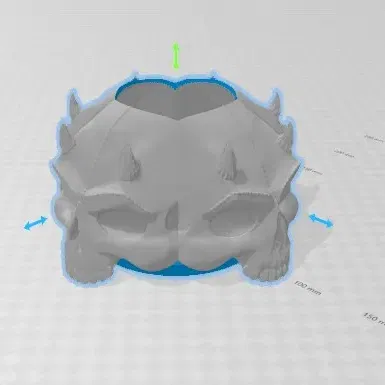 Đèn chụp đầu lâu quái dị cho đèn sàn giá rẻ