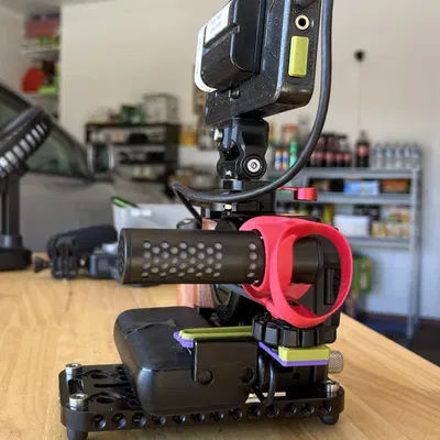 Bộ chuyển đổi gắn lạnh Camera di chuyển mic Rode