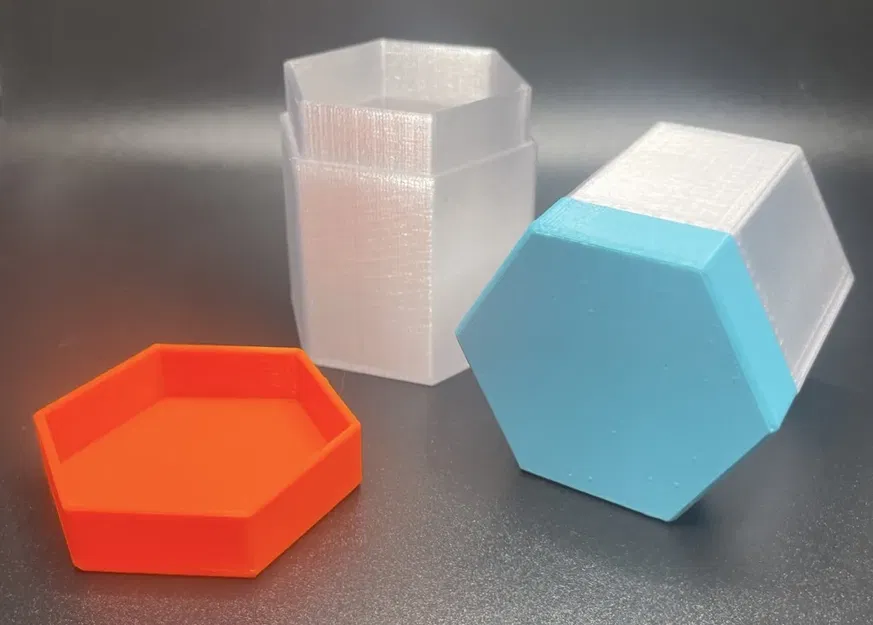 Thùng chứa hình lục giác nhỏ gọn - Image 1