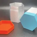 Thùng chứa hình lục giác nhỏ gọn - Thumbnail 1