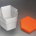 Thùng chứa hình lục giác nhỏ gọn - Thumbnail 2