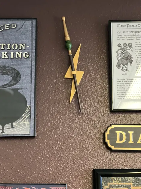 Giá đỡ tia sét cơ bản cho đũa phép - Image 2