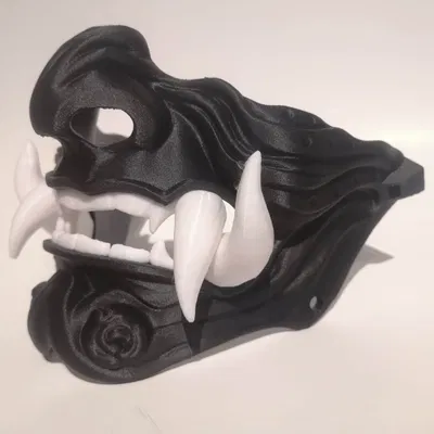 Mặt nạ Samurai Model 3 với các màu sắc khác nhau